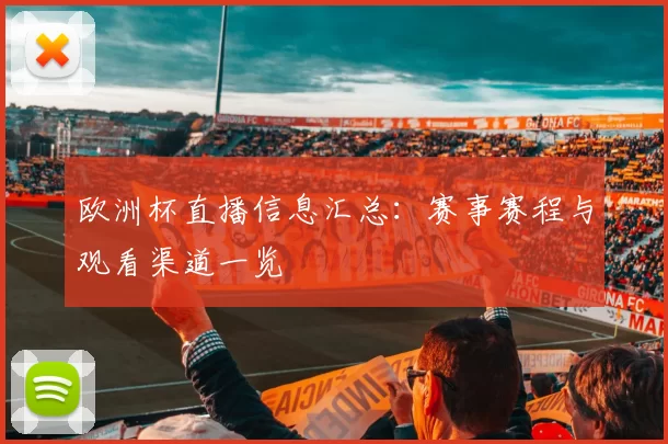欧洲杯直播信息汇总：赛事赛程与观看渠道一览