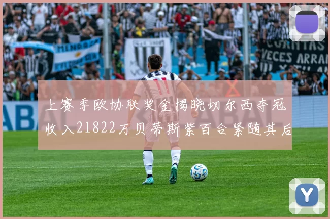 上赛季欧协联奖金揭晓切尔西夺冠收入21822万贝蒂斯紫百合紧随其后
